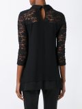 lace detail blouse