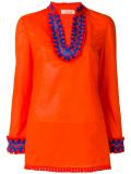 embroidered tunic top