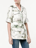 Japanese print pyjama shirt 