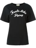 ‘feels like flying’印花T恤