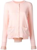 cupro insert cardigan