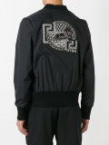 lion patch bomber jacket 