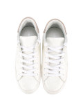 glitter logo patch sneakers