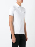 logo patch polo shirt 