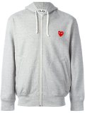 zipped hoodie