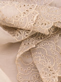 floral embroidered scarf