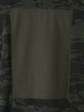 camouflage print T-shirt