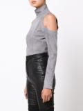 cold shoulder bodysuit