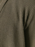 perforated detail cardigan 