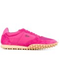 panelled low-top sneakers   