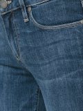high low cutout hem skinny jeans