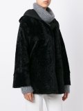 reversible hooded jacket
