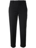 cropped tailored trousers