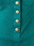 long sleeve slub jersey top