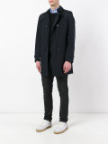 slim-fit trench coat