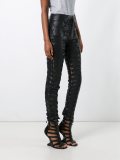 laced skinny trousers