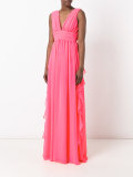 v-neck gown 