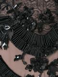 beaded embroidery dress