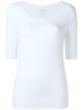 scoop neck T-shirt