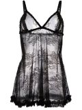 'Carla Noir Babydoll' slip