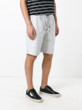 drawstring track shorts 