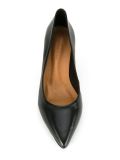leather pumps