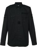 logo plaque military shirt