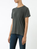 perforated detail T-shirt