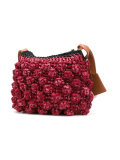 knitted shoulder bag