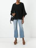tassel trim jumper