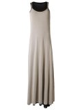 long overlay dress