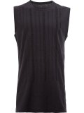 embroidered sleeveless T-shirt 