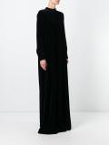 ribbed mock neck dress