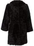 hooded coat