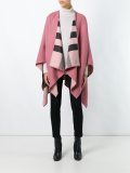 knitted cape coat