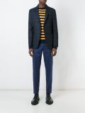 straight leg tailored trousers