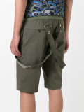 strap detail shorts 