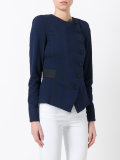 button up fitted jacket 
