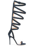 strappy stiletto sandals