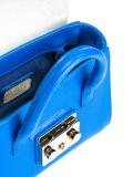 mini flap closure tote