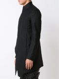 paneled long jacket 