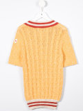 v-neck shortsleeved jumper 