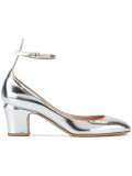 metallic Tango pumps