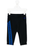 Greca print track pants