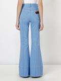 high waist flared jeans