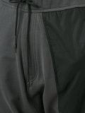 drawstring track shorts 