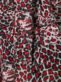 tiger print pussy bow blouse