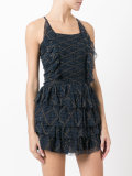 ruffle skirt skater dress