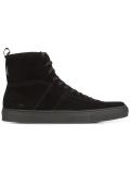 lace-up hi-top sneakers