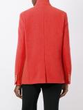 stand up collar blazer